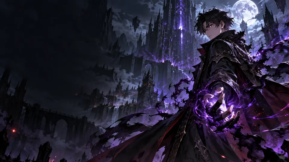 AI-generated 66,666 Years: Advent of the Dark Mage manhwa translate AI hero image for Nayovi OCR translation.