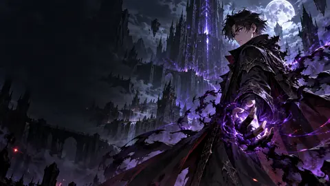 AI-generated 66,666 Years: Advent of the Dark Mage manhwa translate AI hero image for Nayovi OCR translation.