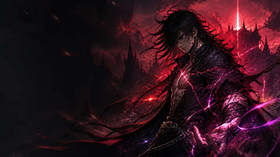 AI-generated After Ten Millennia in Hell manhwa translate AI hero image for Nayovi OCR translation.