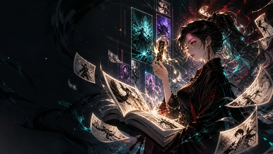 AI-generated Clever Hooks and Fantasy Finds manhwa translate AI hero image for Nayovi OCR translation.