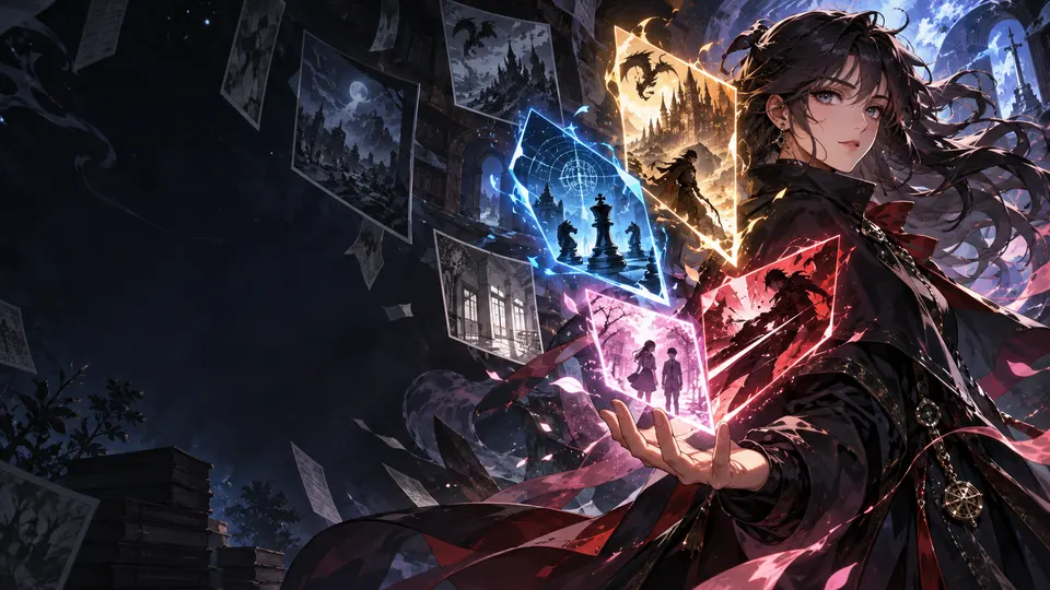 AI-generated Contrasting Manga and Manhwa Picks manhwa translate AI hero image for Nayovi OCR translation.