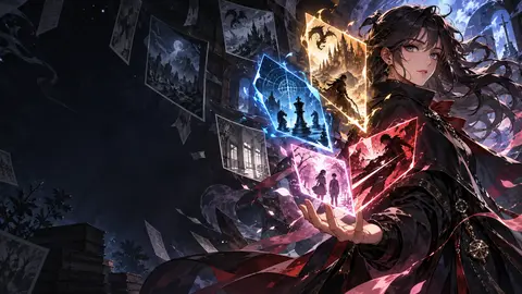 AI-generated Contrasting Manga and Manhwa Picks manhwa translate AI hero image for Nayovi OCR translation.