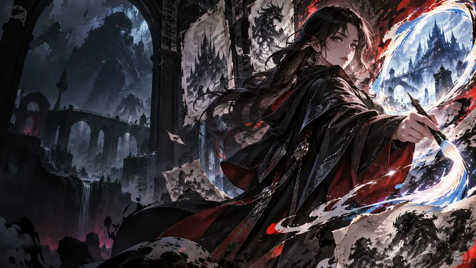 AI-generated Dungeon-eul Geurineun Hwaga manhwa translate AI hero image for Nayovi OCR translation.