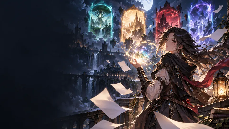 AI-generated Fantasy Hooks and Light Reset Picks manhwa translate AI hero image for Nayovi OCR translation.