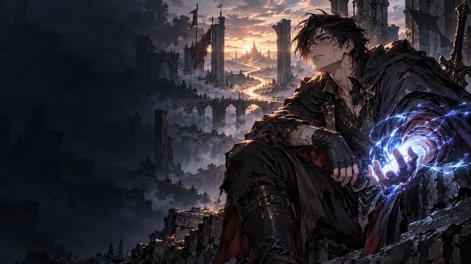 AI-generated Fantasy Manhwa About Unwanted Duties manhwa translate AI hero image for Nayovi OCR translation.