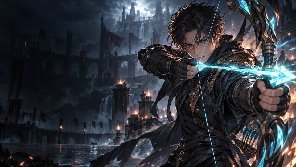 AI-generated Genius Archer's Livestreaming manhwa translate AI hero image for Nayovi OCR translation.