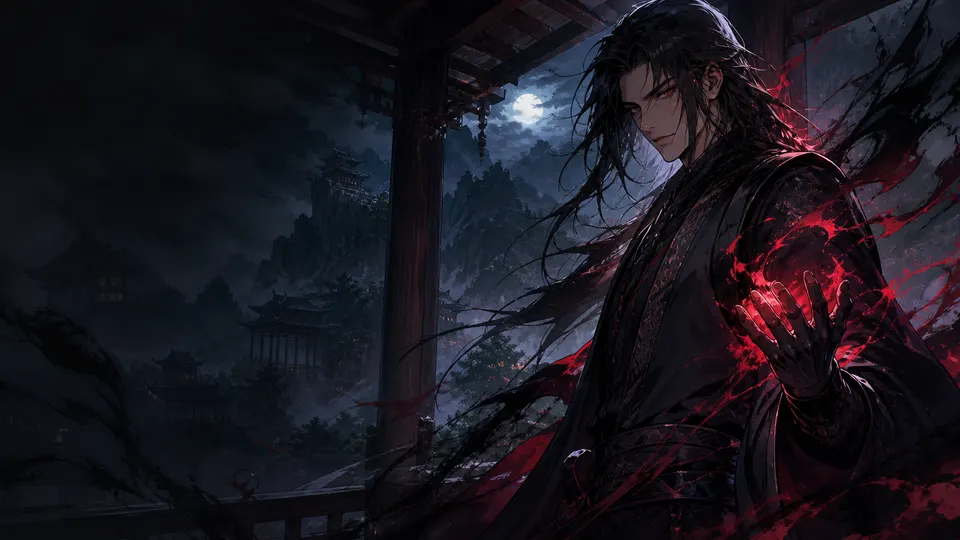 AI-generated The Heavenly Demon Wants a Quiet Life manhwa translate AI hero image for Nayovi OCR translation.