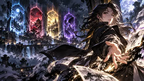 AI-generated High-Contrast Manga Discovery Picks manga translate AI hero image for Nayovi OCR translation.