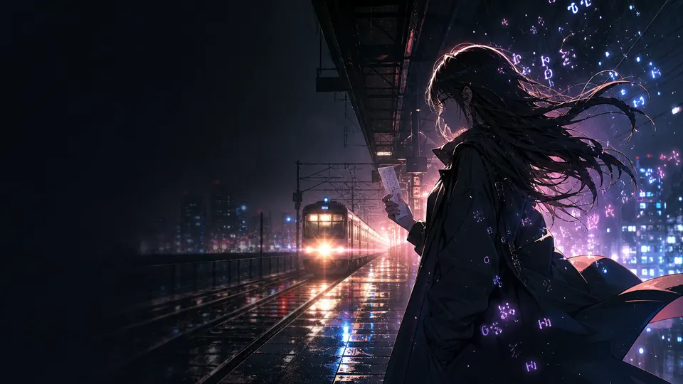 AI-generated My Bias Gets on the Last Train manhwa translate AI hero image for Nayovi OCR translation.