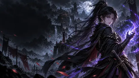 AI-generated Myst, Might, Mayhem manhwa translate AI hero image for Nayovi OCR translation.