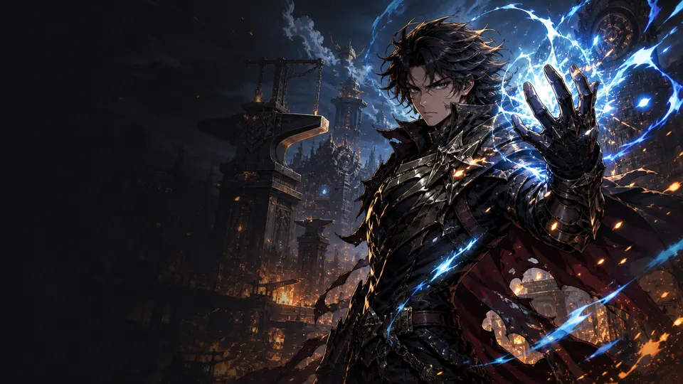 AI-generated Overgeared manhwa translate AI hero image for Nayovi OCR translation.