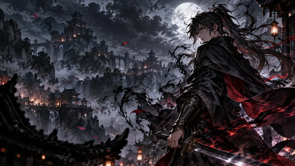 AI-generated Shadow of the Supreme manhwa translate AI hero image for Nayovi OCR translation.