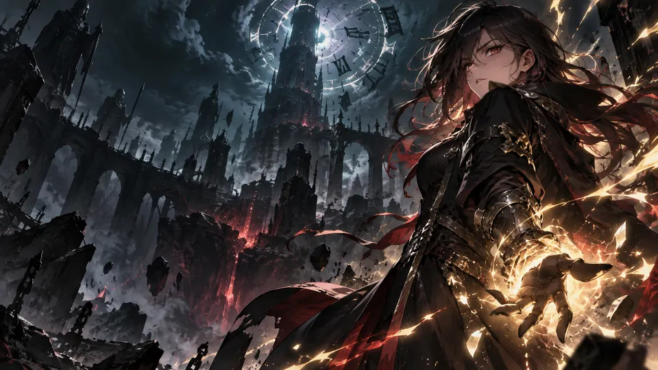 AI-generated SSS-Class Revival Hunter manhwa translate AI hero image for Nayovi OCR translation.