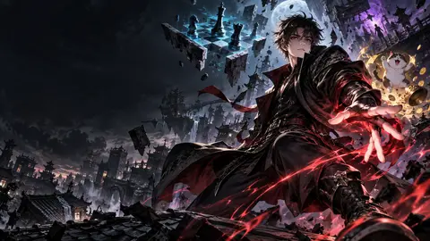 AI-generated Strategy, Martial Arts, Comedy, and Chaos manhwa translate AI hero image for Nayovi OCR translation.