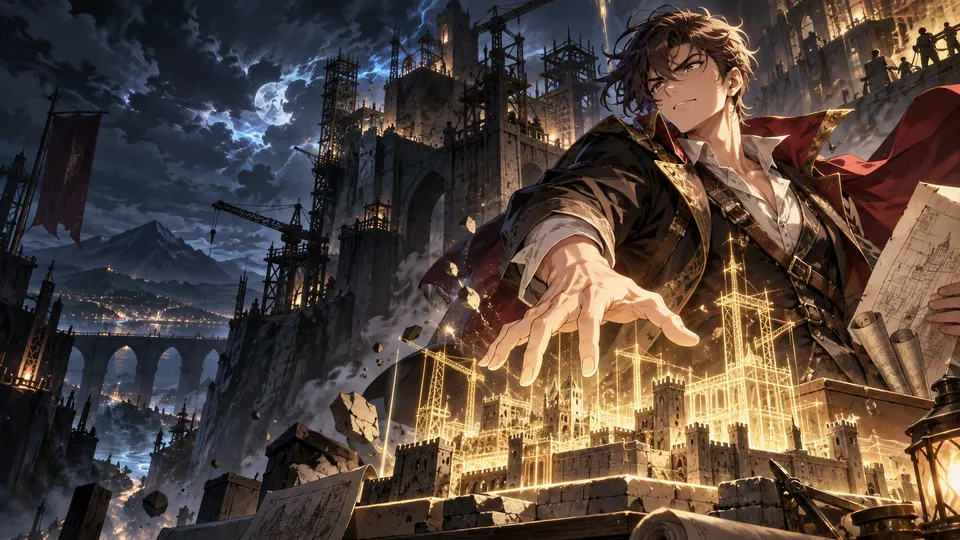 AI-generated The Greatest Estate Developer manhwa translate AI hero image for Nayovi OCR translation.