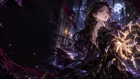 AI-generated The Perks of Being a Villainess manhwa translate AI hero image for Nayovi OCR translation.