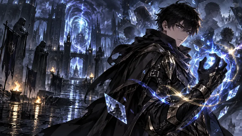 AI-generated The Player Hides His Past manhwa translate AI hero image for Nayovi OCR translation.