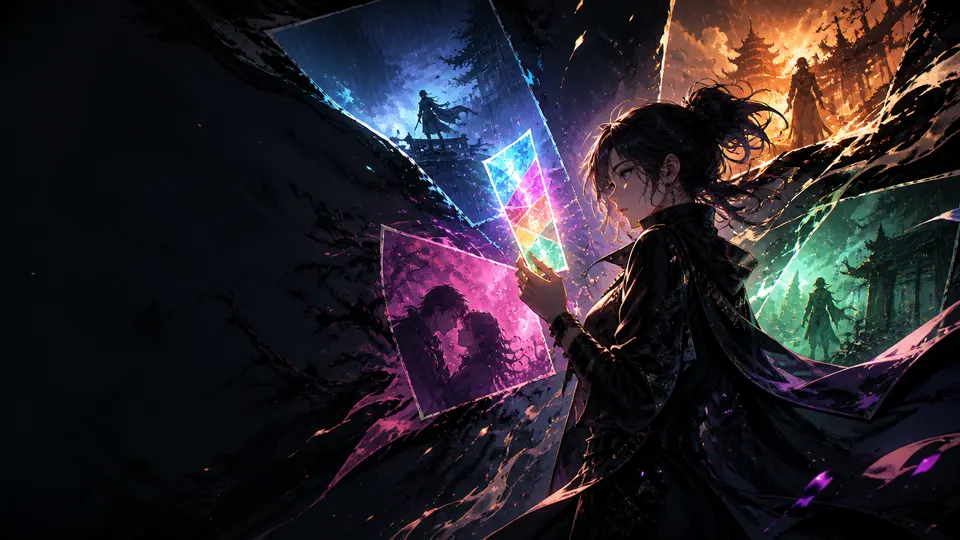 AI-generated Mood-Switch Reads manhwa translate AI hero image for Nayovi OCR translation.