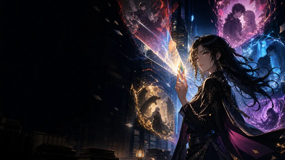 AI-generated Mixed manga and manhwa discovery picks manhwa translate AI hero image for Nayovi OCR translation.