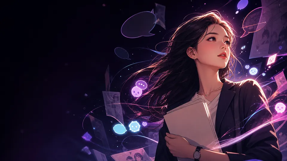 AI-generated Yumi's Cells manhwa translate AI hero image for Nayovi OCR translation.